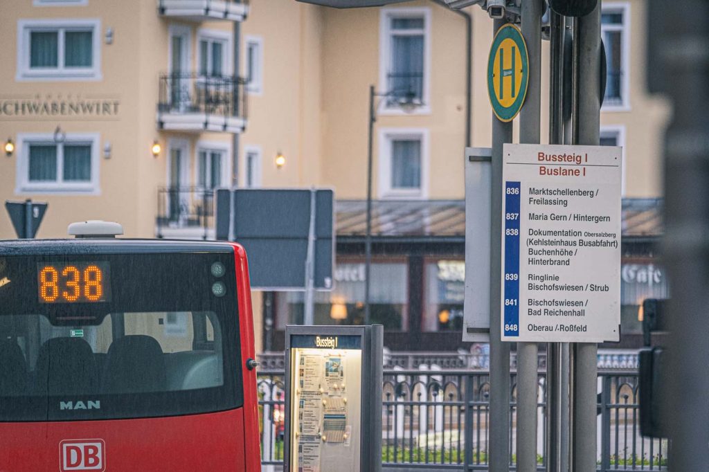 How to get to Berchtesgaden from Salzburg by Public Transport
