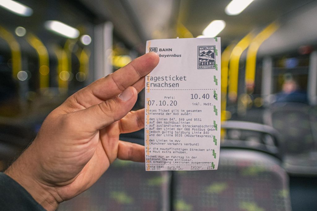 How to get to Berchtesgaden from Salzburg by Public Transport