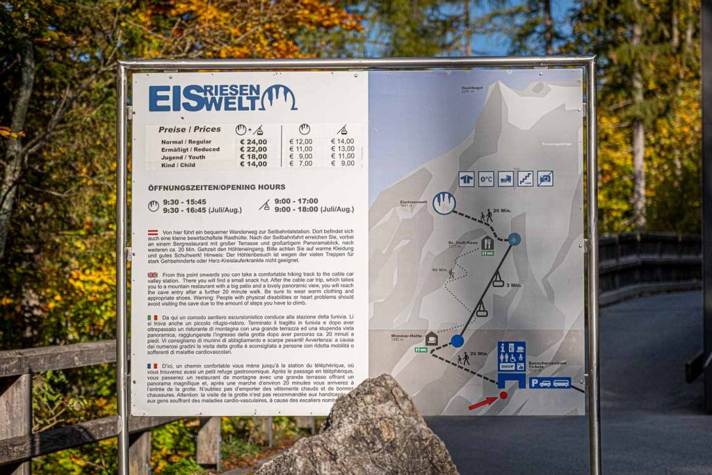 How to get to Eisriesenwelt from Werfen
