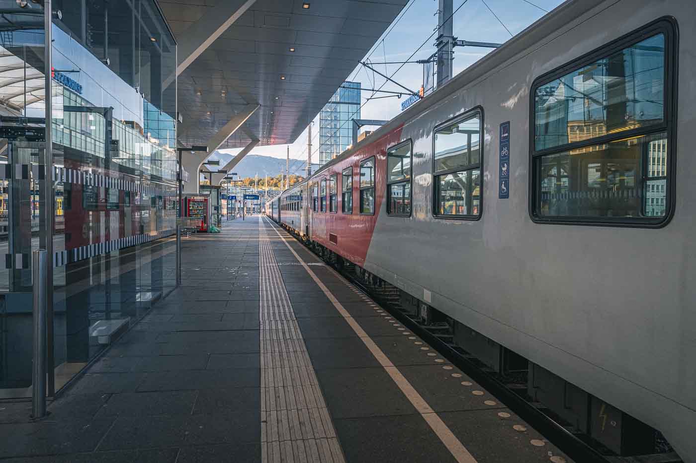 salzburg hauptbahnhof – the train station of salzburg