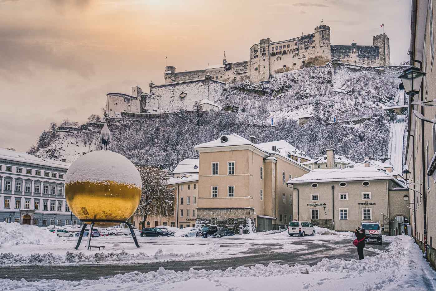 The Weather in Salzburg in Winter